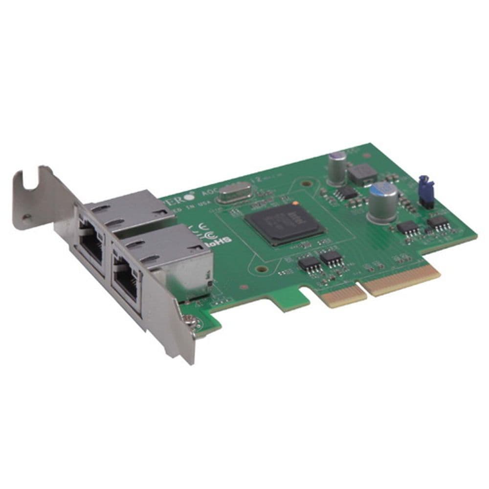 Сетевой адаптер SuperMicro AOC-SGP-I2 Intel i350AM2 PCI-E 2.1x4 2xRJ45 up to 1 Gb/s