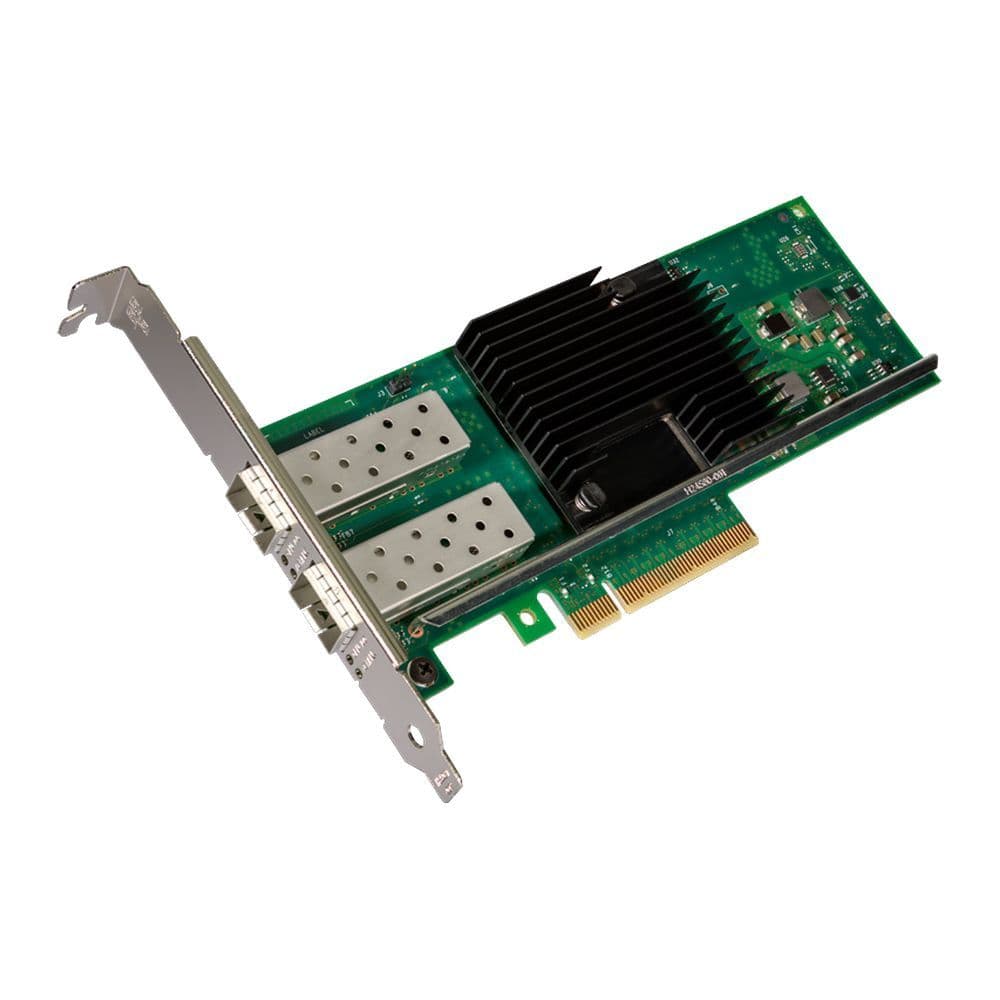 Сетевой адаптер Intel Intel® Ethernet Converged Network Adapter X710-DA2 2x SFP+ port 10GbE/1GbE, PCI-E v3 x8, iSCSI, NFS, VMDq. PCI-SIG* SR-IOV