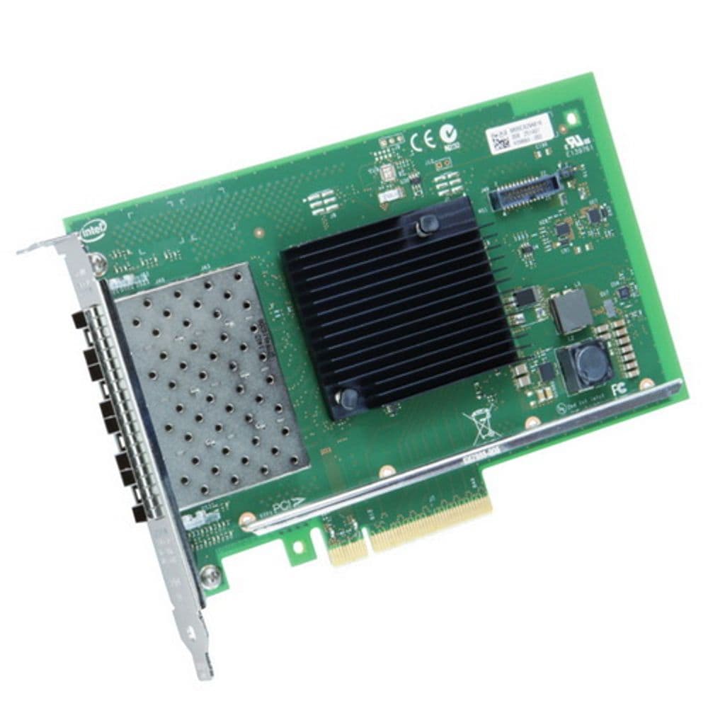 Сетевой адаптер Intel Intel® Ethernet Converged Network Adapter X710-DA4 4x SFP+ port 10GbE/1GbE, PCI-E v3 x8, iSCSI, NFS, VMDq. PCI-SIG* SR-IOV