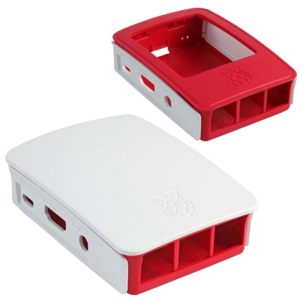 Корпус Raspberry Pi 3 Model B Official Case BULK, Red/White, для Raspberry Pi 3 Model B/B+ (909-8132)