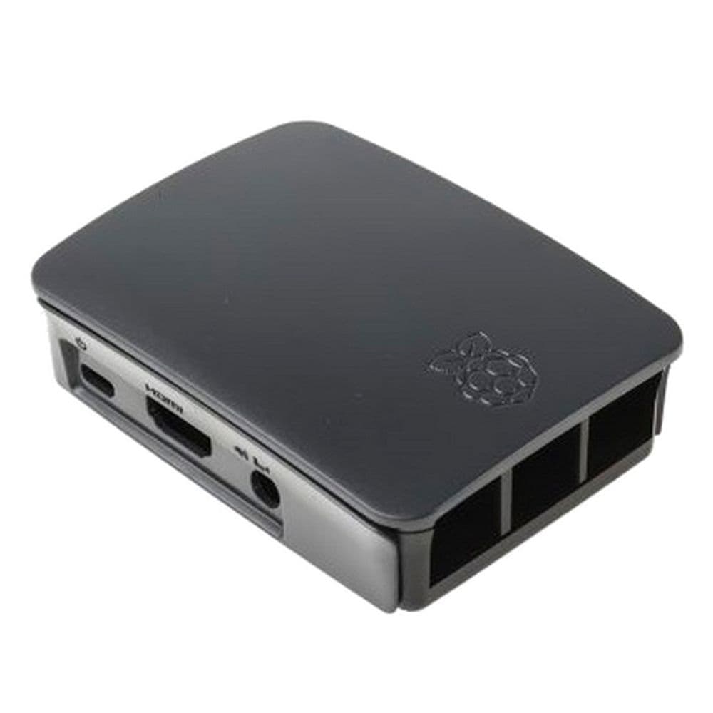 Корпус Raspberry Pi 3 Model B Official Case BULK, Black/Grey, для Raspberry Pi 3 Model B/B+ (909-8138)
