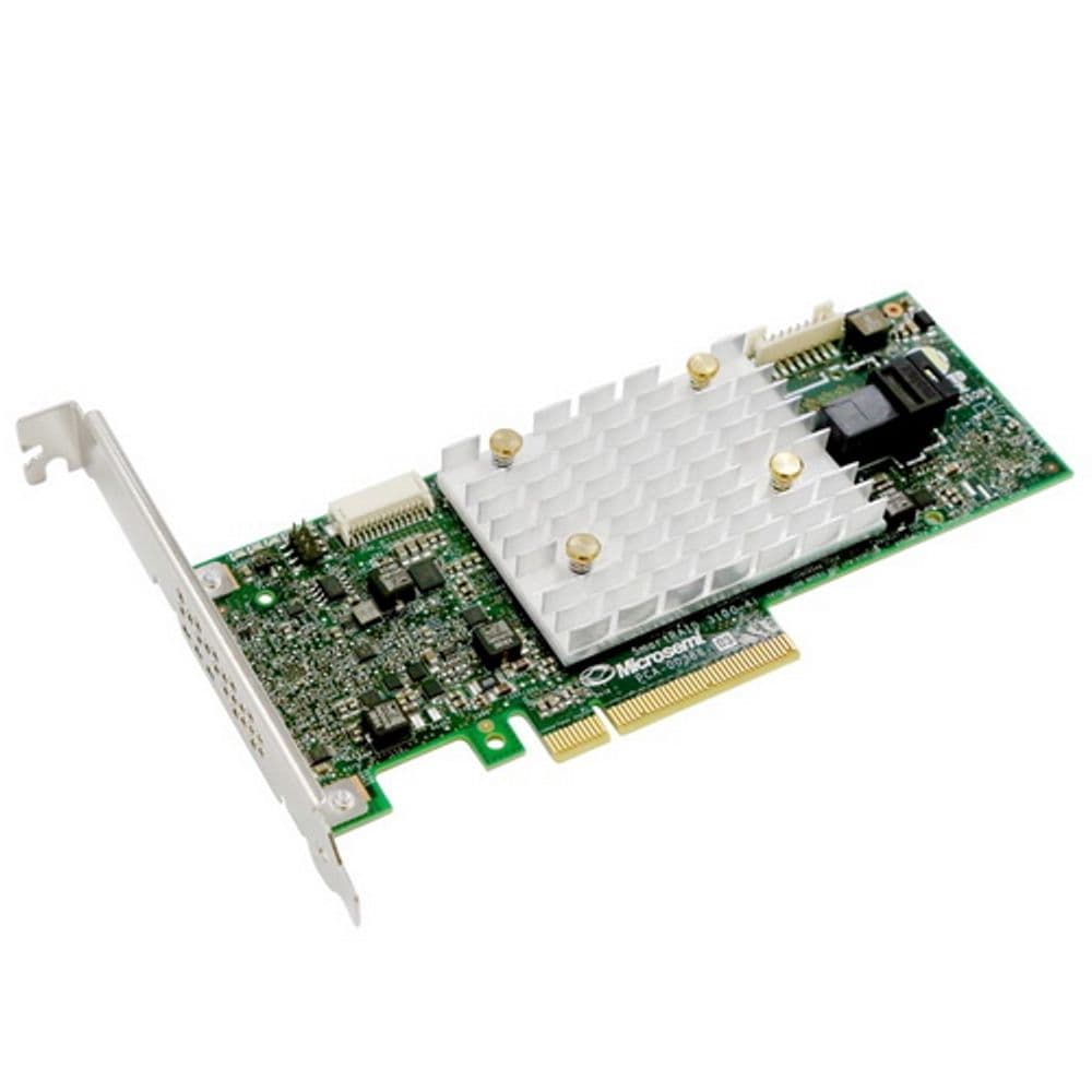 RAID-контроллер Microsemi Adaptec SmartRAID 3101-4i (2291700-R) PCI Express 3.0 x8, SAS-3 12 Гб/с, 1GB, 1хSFF8643 internal