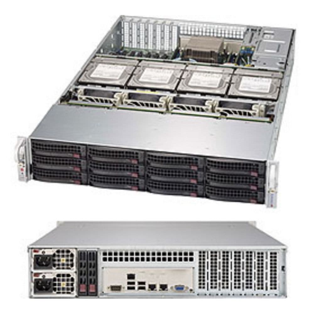 Платформа системного блока SuperMicro SSG-6029P-E1CR16T 2U 829HE1C4-R1K62LPB SAS3 (Broadcom 3108 AOC) HW RAID RAID 0, 1, 5, 6, 10, 50, 60 SATA3 (6Gbps) RAID 0, 1, 5, 10