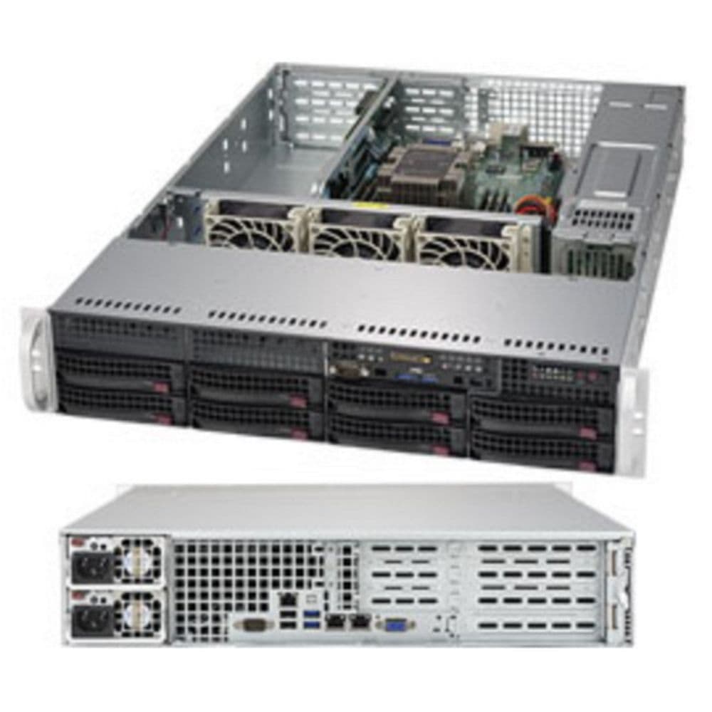 Платформа системного блока SuperMicro SYS-5029P-WTR 2U Rackmount CSE-825TQC-R500WB X11SPW-TF SATA3; RAID 0, 1, 5, 10
