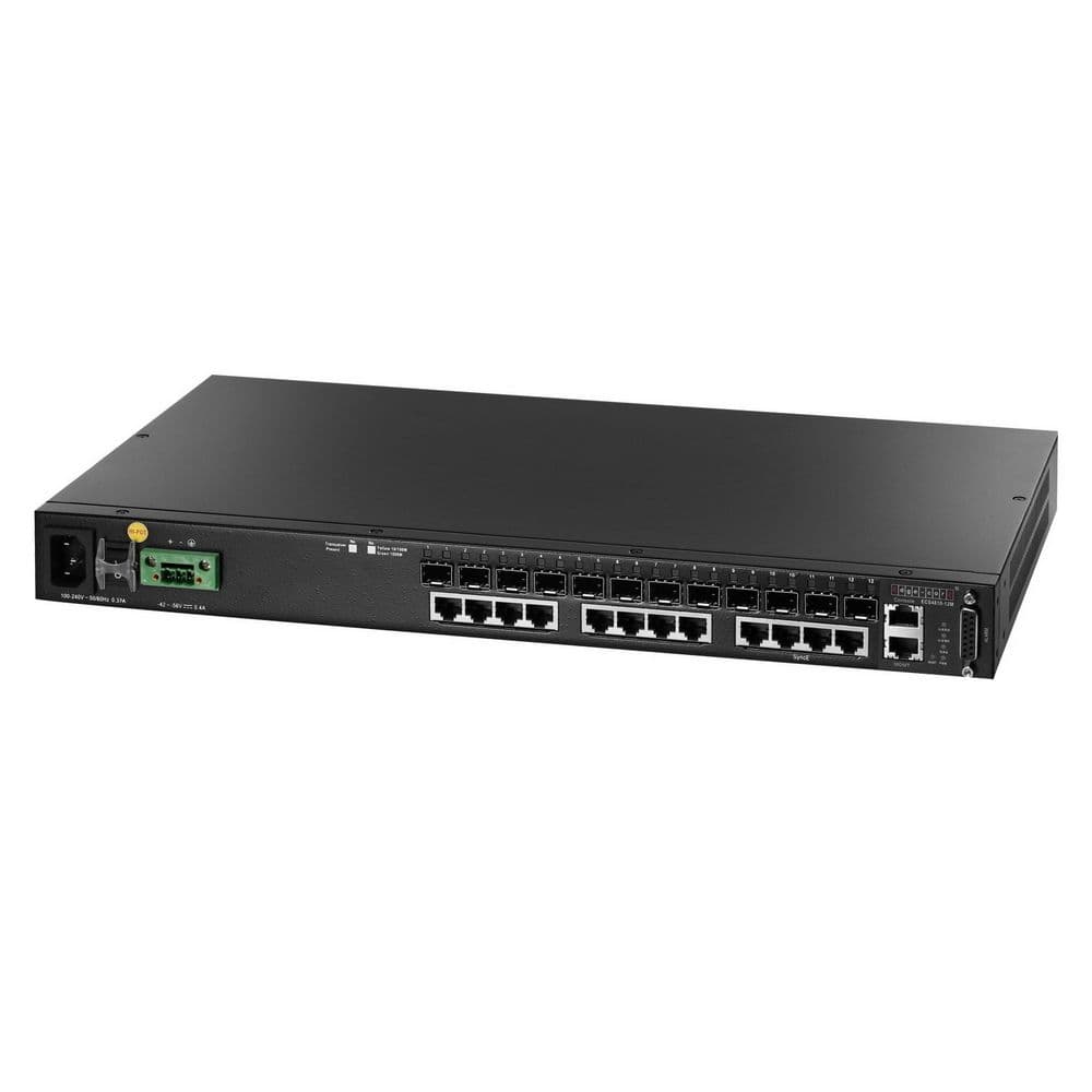Коммутатор Edge-corE ECS4810-12M Edge-corE 12-Port 10/100/1000Base-T Combination(RJ-45/SFP) port L2+ Gigabit Ethernet Switch