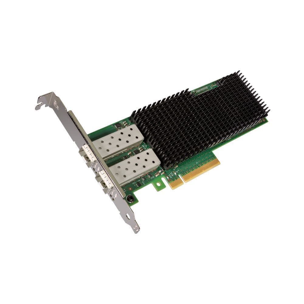Сетевой адаптер Intel Intel® Ethernet Converged Network Adapter XXV710-DA2 2x SFP28, 25GbE/10GbE/1GbE, PCI-E v3 x8, iSCSI, NFS, VMDq. PCI-SIG* SR-IOV