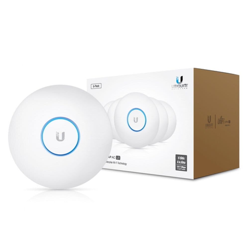 Точка доступа Wi-Fi Ubiquiti UniFi AP AC Long Range (5-pack) |UAP-AC-LR-5| Ubiquiti точка доступа, 2.4/5 ГГц, 802.11a/b/g/n/ac, |UAP-AC-LR-5|, 1x 1G Ethernet (5-pack)