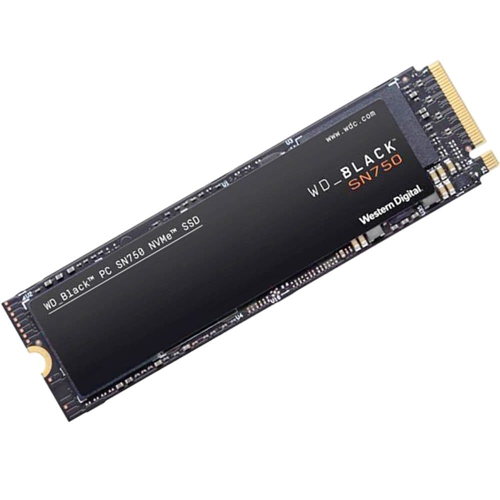 Твердотельный накопитель SSD WD Black M.2 2280WDS500G3X0C 500GB Client PCIe Gen3x4 with NVMe, 3470/2600, MTBF 1.75M, 3D TLC, 300TBW, Retail