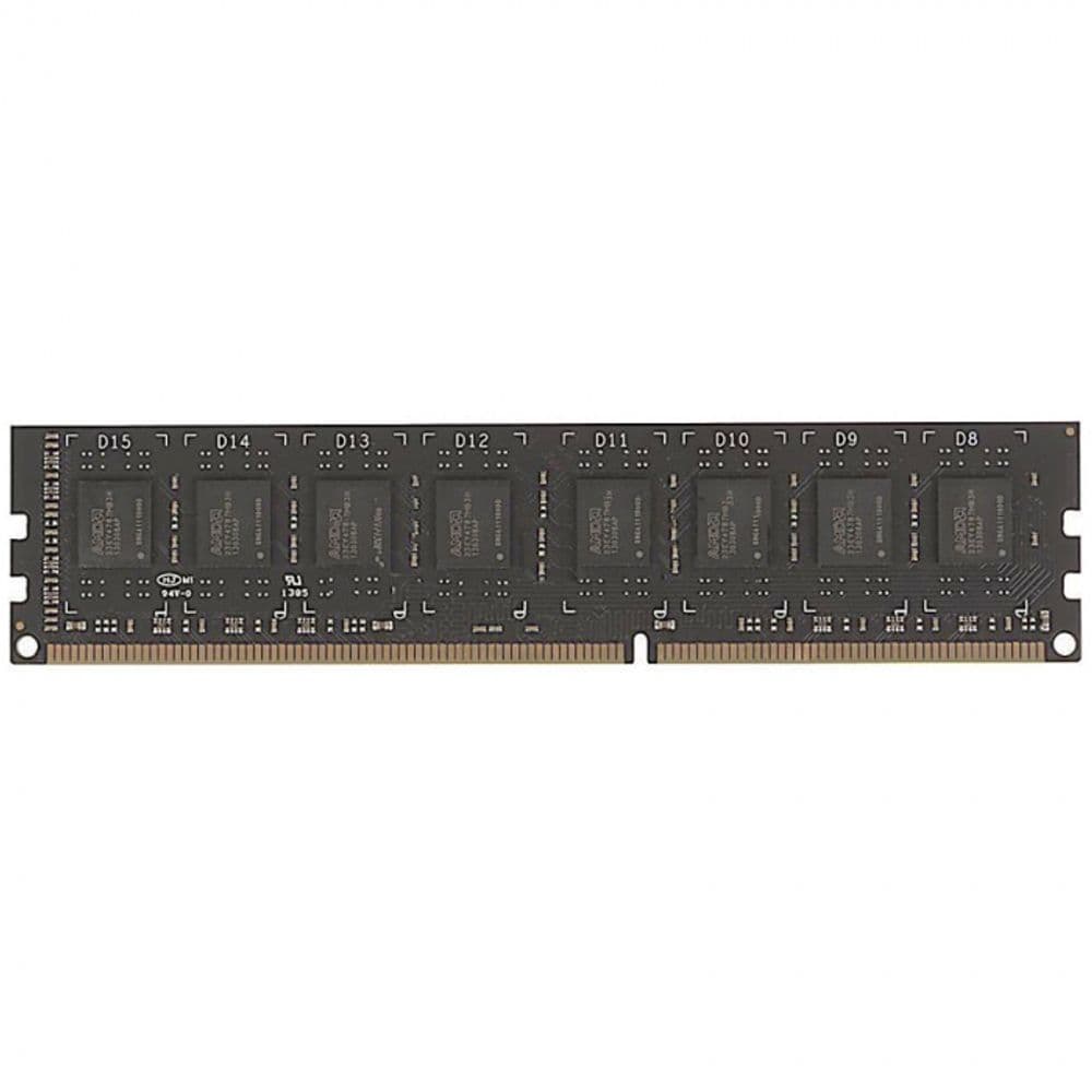 Модуль памяти AMD Radeon 8GB DDR3 1333 DIMM R3 Value Series Black R38G13339U2S-UO Non-ECC, CL9, 1.5V, Bulk