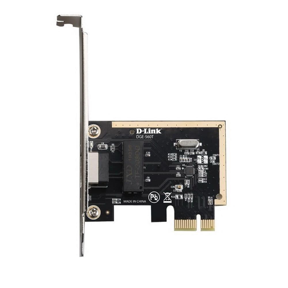 Сетевой адаптер D-Link DGE-560T/20/D1A !!!! 20-pack !!!! PCI-Express Network Adapter with 1 10/100/1000Base-T RJ-45 port.