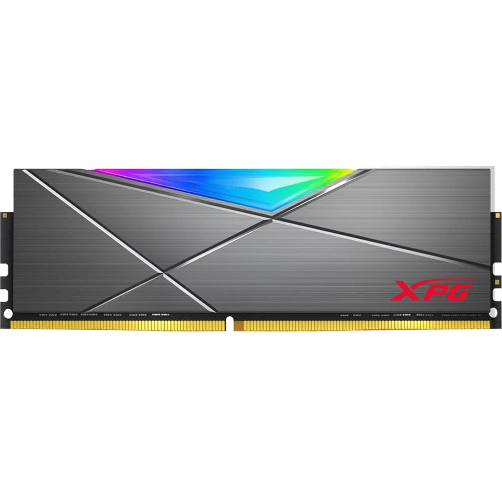 Модуль памяти ADATA XPG SPECTRIX D50 RGB White Gaming Memory AX4U32008G16A-SW50 8GB DDR4 3200 DIMM Non-ECC, CL16, 1.35V, Heat Shield, RTL