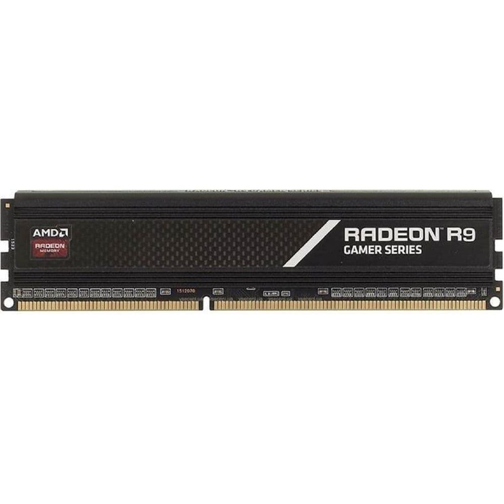 Модуль памяти AMD Radeon™ R9 Gamers Series Black Gaming Memory R9S432G3206U2S 32GB DDR4 3200 DIMM Non-ECC, CL16, 1.35V, Heat Shield, RTL