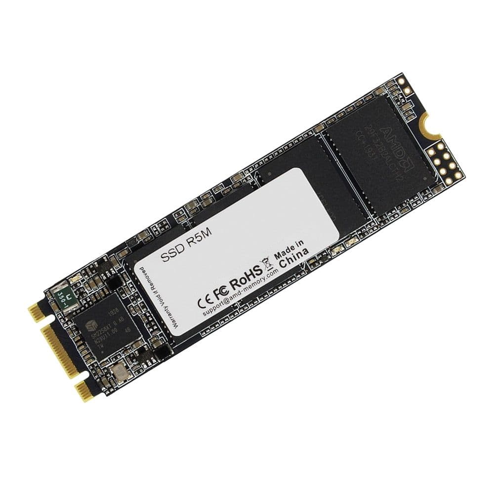 Твердотельный накопитель SSD AMD Radeon R5 M.2 2280 R5M128G8 128GB Client SATA 6Gb/s, 3D TLC, RTL