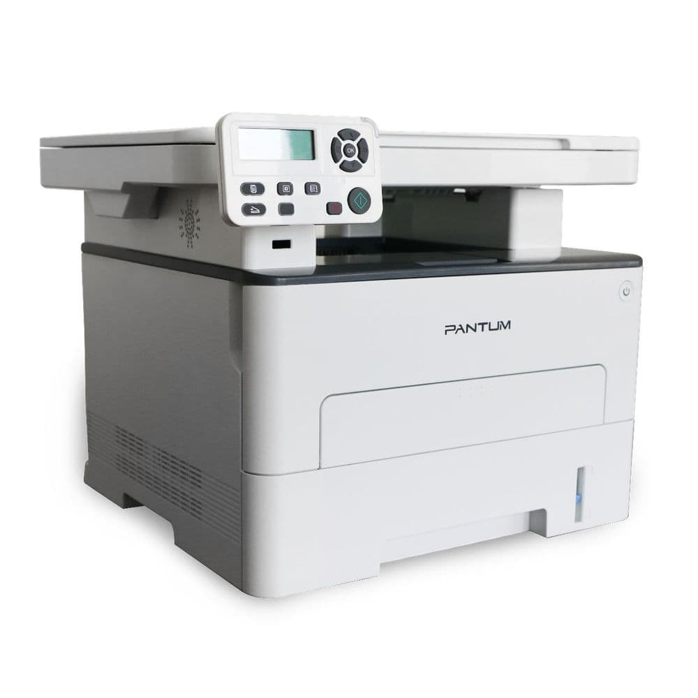 Pantum M6700DW A4, МФУ, лазерное, черно-белое, 30стр/мин, 1200x1200dpi, 525МГц, 128Мб, дуплекс, WiFi/USB/Ethernet, 1000стр/картридж, белый корпус (M6700D)
