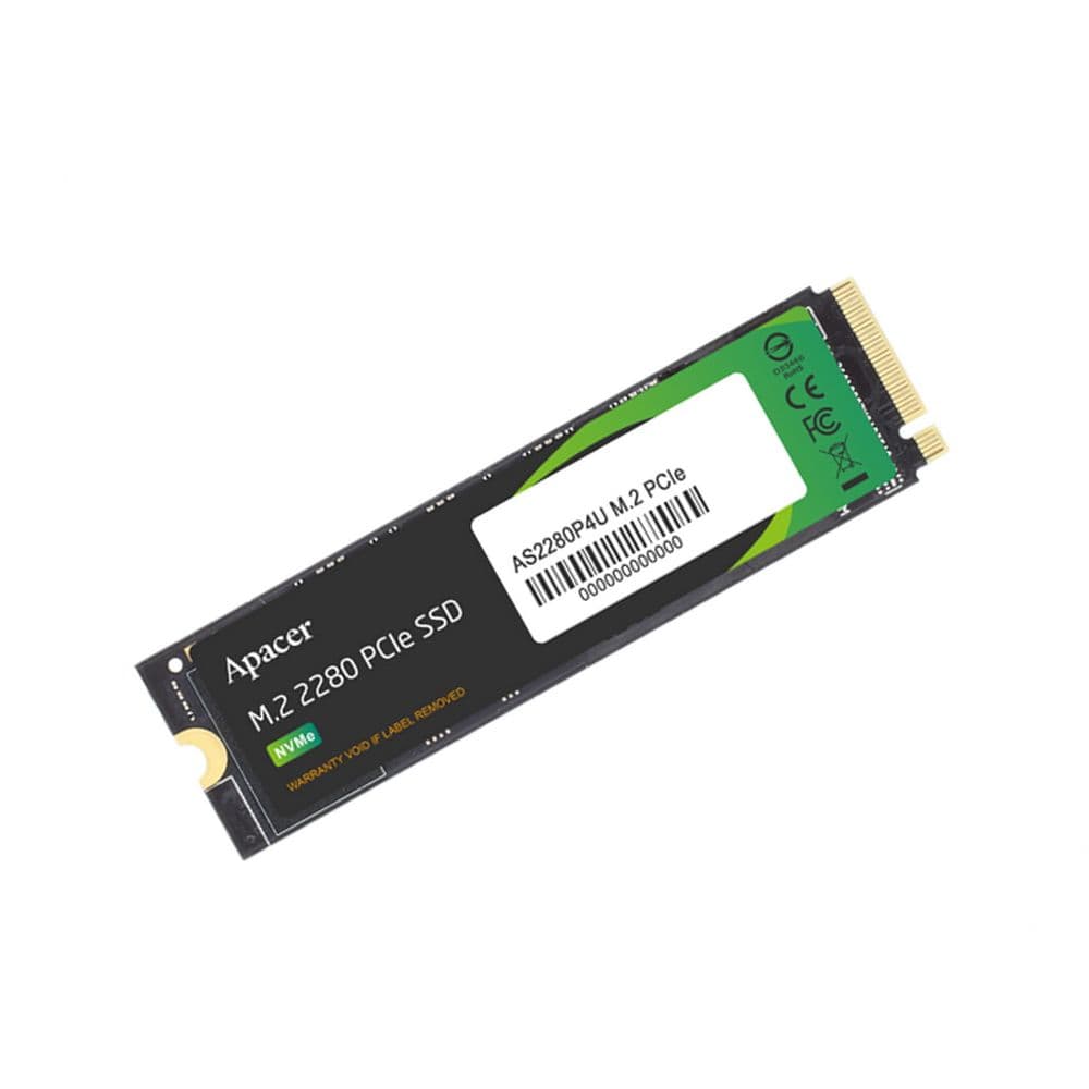 Твердотельный накопитель SSD Apacer AS2280P4U 256Gb M.2 2280 AP256GAS2280P4U-1 PCIe Gen3x4 With NVMe, 3500/1200, IOPS 210/315, MTBF 1.8M, 3D NAND, 170TBW