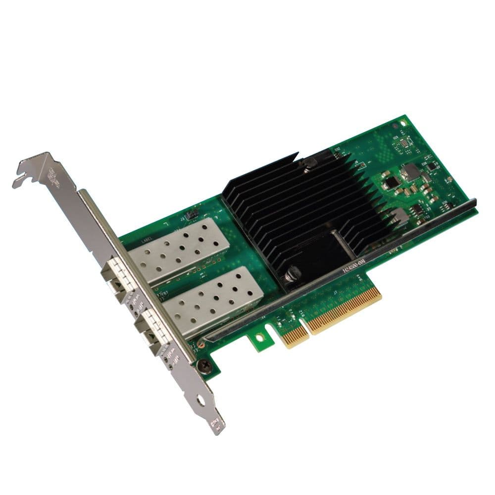 Сетевой адаптер Intel Intel® Ethernet Converged Network Adapter X710-DA2 2x SFP+ port 10GbE/1GbE, PCI-E v3 x4, VMDq. PCI-SIG* SR-IOV, w/o RDMA, Low Profile