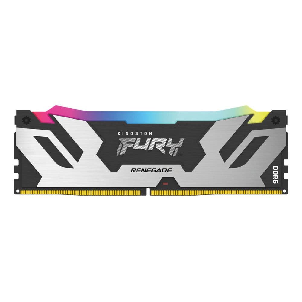 Модуль памяти Kingston 16GBDDR5 6400 DIMM FURY Renegade RGB XMP Gaming Memory KF564C32RSA-16 Non-ECC, CL32, 1.4V KF564C32RSA-16 Non-ECC, CL32, 1.4V, 1RX8288-pin 16Gbit, RTL