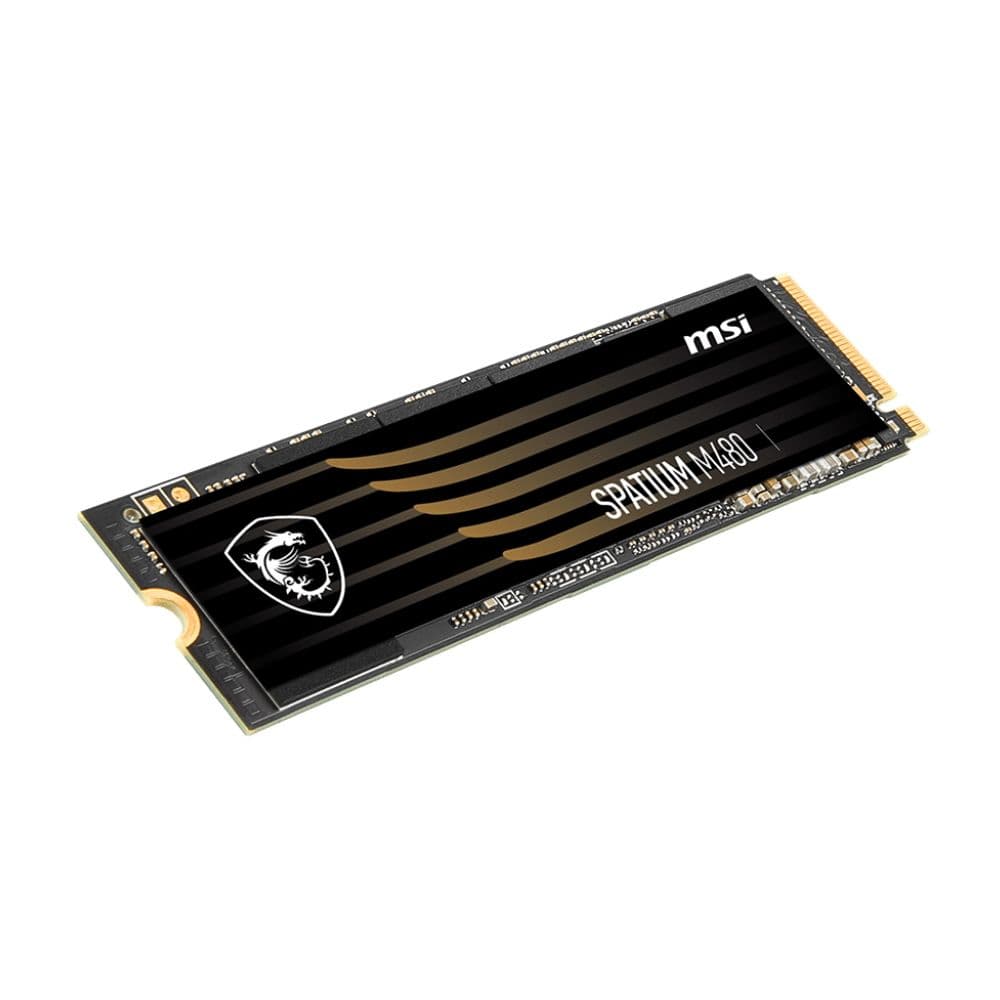Твердотельный накопитель SSD MSI SPATIUM M480 NVMe M.2 S78-440Q150-P83 2TB PCIe GEN4x4 NVMe,7000/6800, 3D NAND, Phison E18SO2000GBN,1400TBW, V1.0