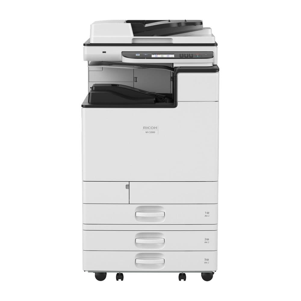 МФУ Ricoh Bad Pack Цветное лазерное M C2000 (А3,20 стр/мин копир,сетевой принтер/цв.скан,ARDF,дуплекс,девелопер, запуск АСЦ)