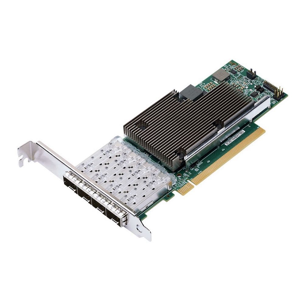 Сетевой адаптер Lenovo 4XC7A08316 ThinkSystem Broadcom 57454 10/25GbE SFP28 4-port PCIe Ethernet Adapter V2