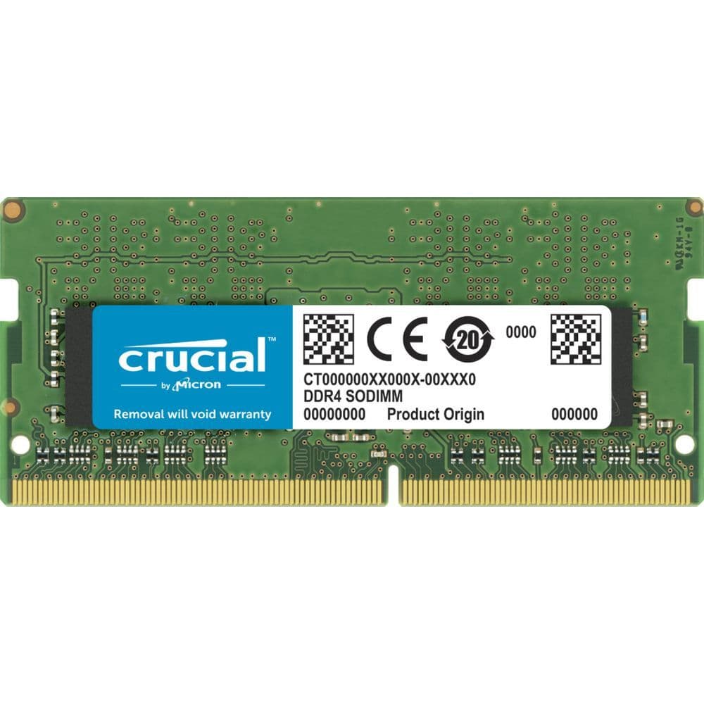 Модуль памяти Crucial 32GB DDR4 3200 SO DIMM Non-ECC, CL22, 1.2V, DRx8, RTL, OEM