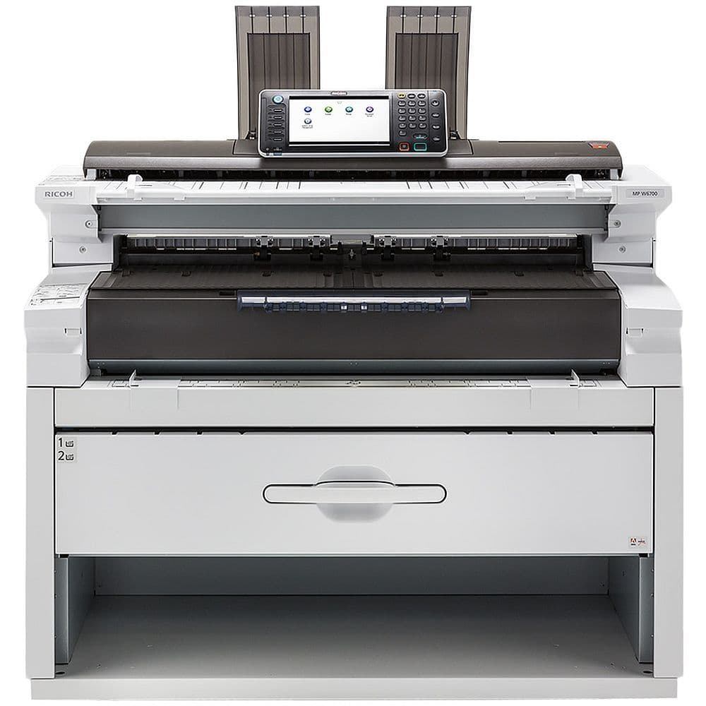 Ricoh MP W6700SP A0+, МФУ, лазерное, черно-белое, 3,3стр/мин, 600dpi, 1000МГц, 2560Мб, 320Гб, USB/Bluetooth/ Ethernet/Wi-Fi