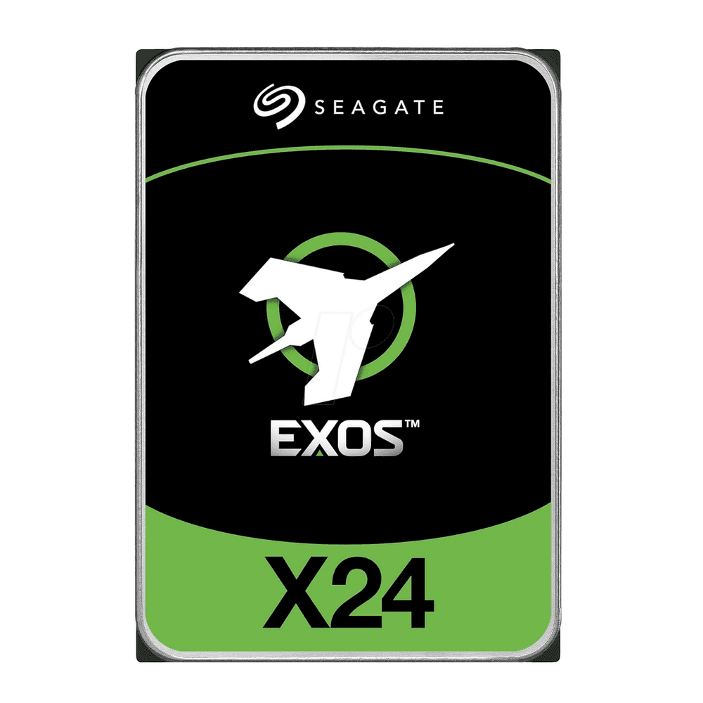 Жесткий диск серверный Seagate 3.5" 24TB Exos X24 SATA 6Gb/s ST24000NM002H