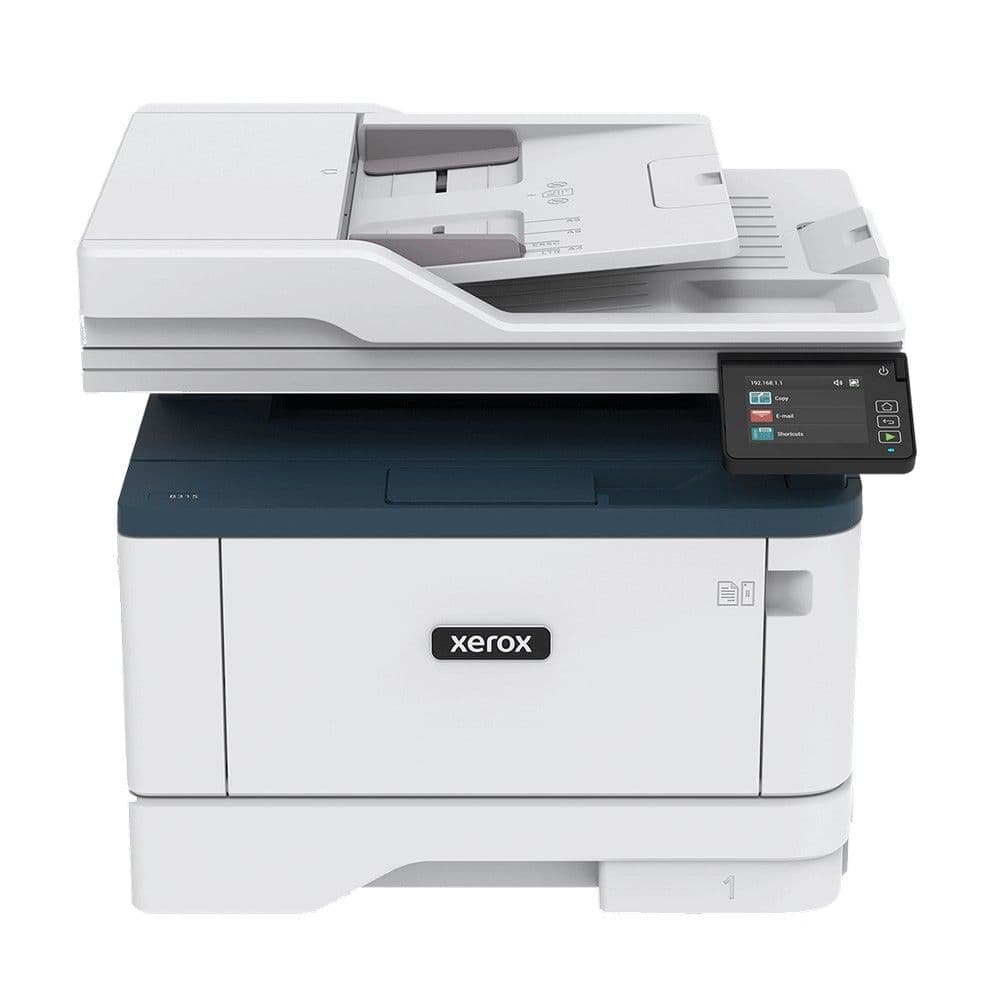 МФУ Xerox Монохромное лазерное WorkCentre B315V_DNI A4, Лазерное, 42 стр/мин, P/C/S/F, Дуплекс, Нагрузка (max) 80K в месяц, 40-sheet ADF, 250+1 стр. - емкость лотков подачи, 1GHz, 512MB, PCL5e/6, USB 2.0, 10/100 Ethernet, Wi-Fi