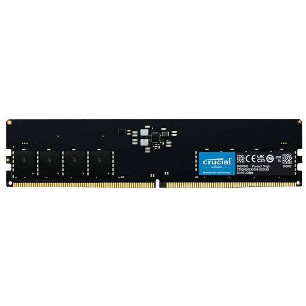 Модуль памяти Crucial 16GB DDR5 5600 UDIMM CT16G56C46U5 CL46, 1.1V