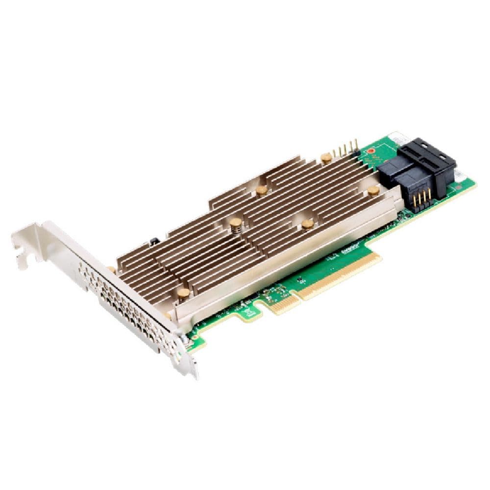 RAID-контроллер Broadcom 9440-8i SGL (05-50008-02 / 05-50008-02011 / 03-50008-17011) PCIe 3.1 x8 LP, SAS/SATA/NVMe, RAID 0,1,5,10,50, 8port(2 * int SFF8643), 3408 IOC RTL (R8i)