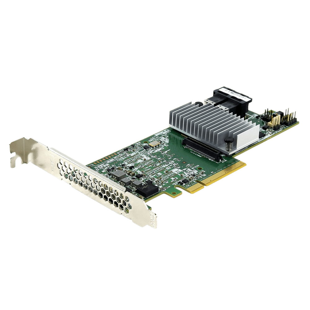 RAID-контроллер Broadcom 9361-8i(2G) SGL (LSI00462 / 05-25420-17004 / 03-25420-08D) PCIe 3.0 x8 LP, SAS/SATA 12G, RAID 0,1,5,6,10,50,60, 8port (2*int SFF8643), Cache 2GB, 3108ROC, RTL (R8i)