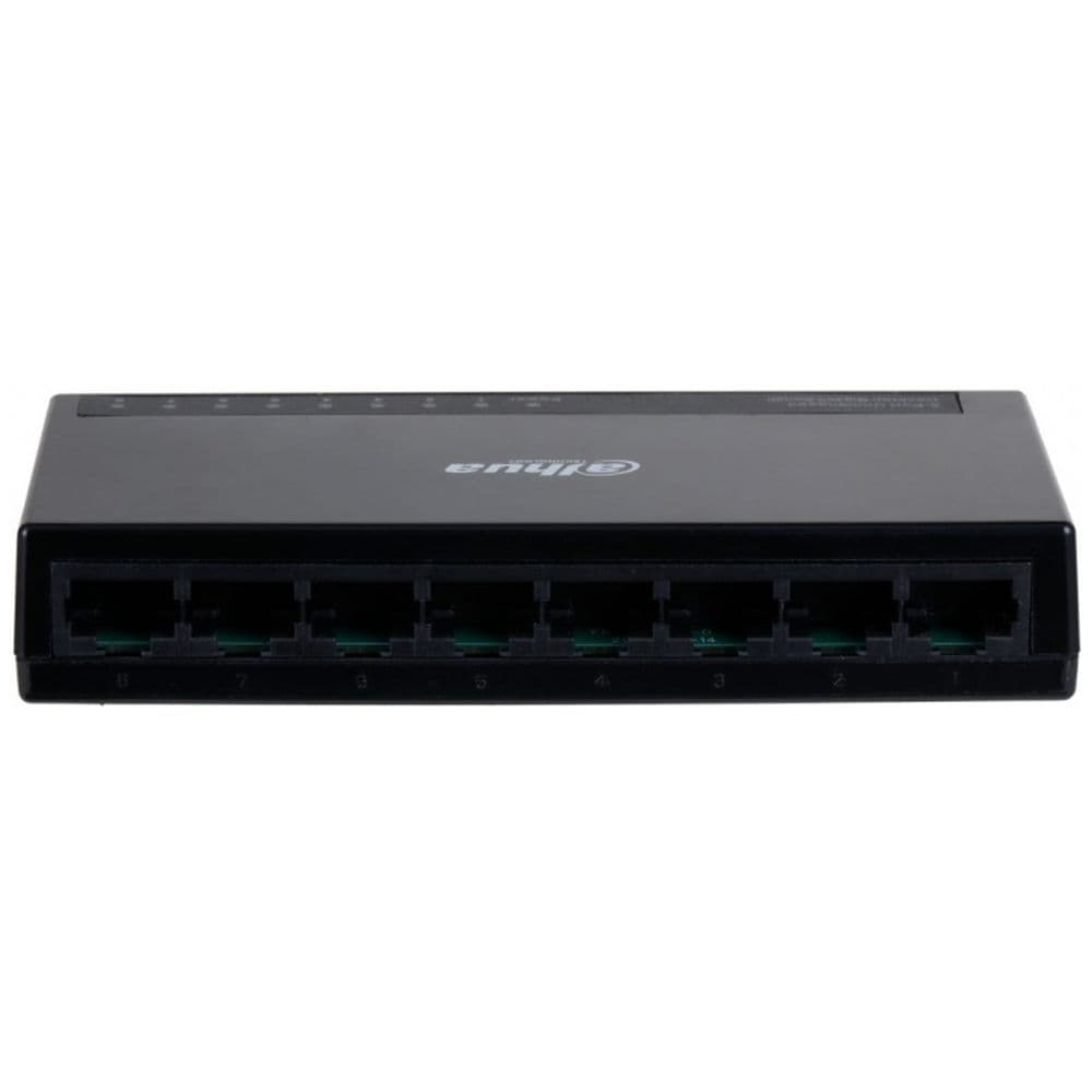 Коммутатор Dahua 8-port Gigabit RJ45 Non-PoE Switch, Plastic case