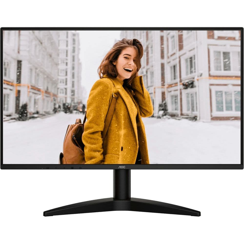 Монитор 23.8" AOC 24B36H IPS, 1920x1080, 120Hz, 4ms, 300сd/m, 1500:1 | VGA, HDMI(1.4) | ExPSU, Vesa 100, Black