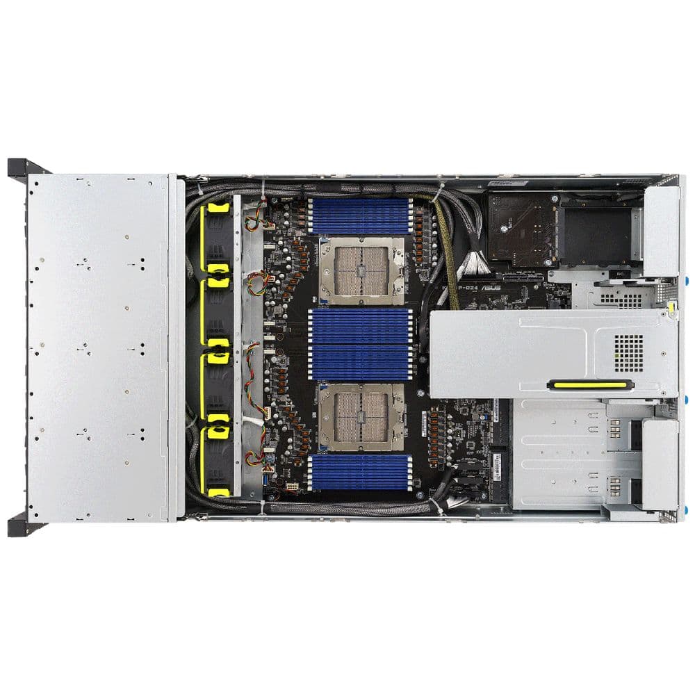Сервер Crusader Squire 2245R (Rack 2U, 2xEpyc 9754 (128C/256T, 2.2 GHz, 256 MB), 12x64GB DDR5 DIMM ECC reg., 8x1.92TB SSD SATA, 4x3.84TB U.2 NVMe, 9560-8i + CVM, 2x10Gb/s RJ-45, 2x2600W, No OS)