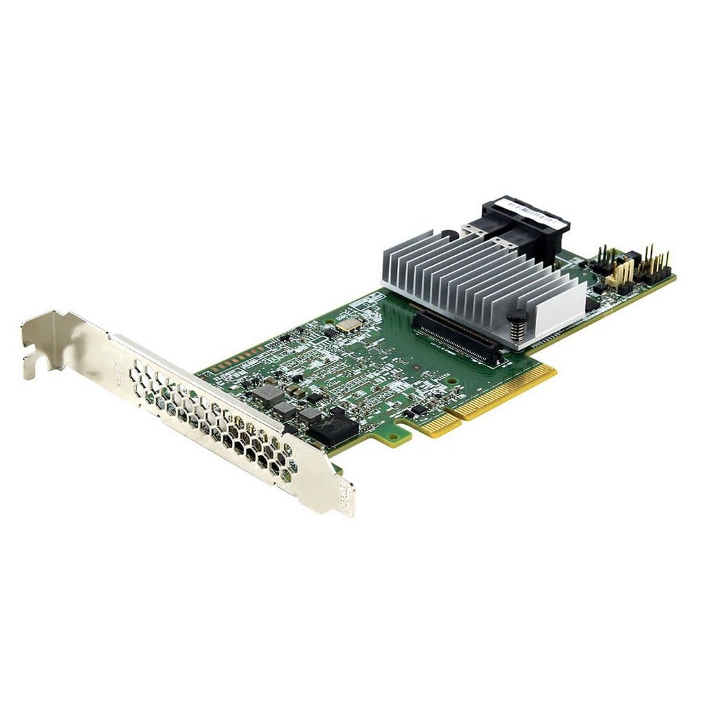 RAID-контроллер Broadcom 9361-8i(2G) SGL (LSI00462 / 05-25420-17 / 03-25420-08А / 03-25420-08B / 03-25420-08C / 03-25420-08D) PCIe 3.0 x8 LP, SAS/SATA 12G, RAID 0,1,5,6,10,50,60, 8port (2*int SFF8643), Cache 2GB, 3108ROC, RTL