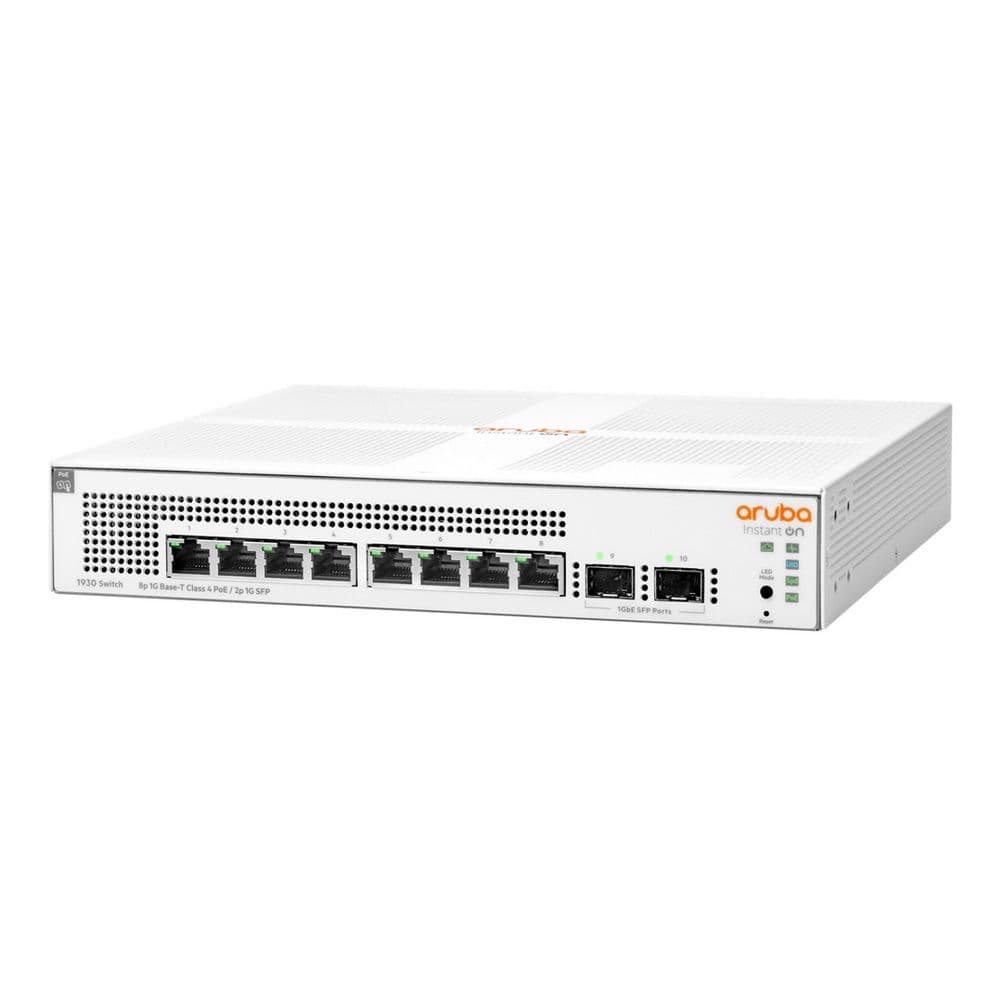 Коммутатор HPE Bad Pack Aruba Instant On 1930 8G Class4 PoE 2SFP 124W Switch
