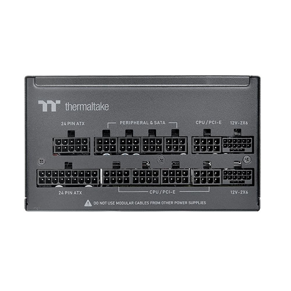 Блок питания Thermaltake Toughpower PT/1200W/Fully Modular Non Light/Full Range/Analog/80 Plus Platinum/EU/100% JP CAP/Etched Cables/ATX 3.1