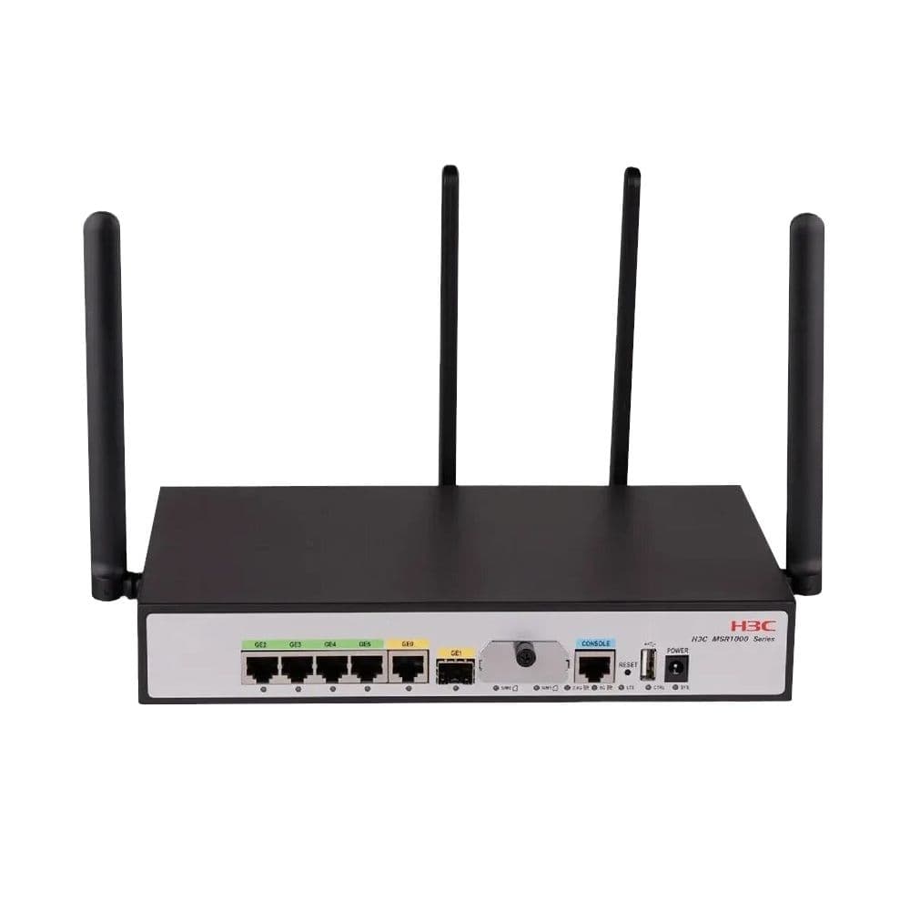 Маршрутизатор H3C MSR1104S-W-CAT6 Router (1GE+1SFP WAN, 4GE LAN/WAN, Dual-Radio Wi-Fi 6, 4G