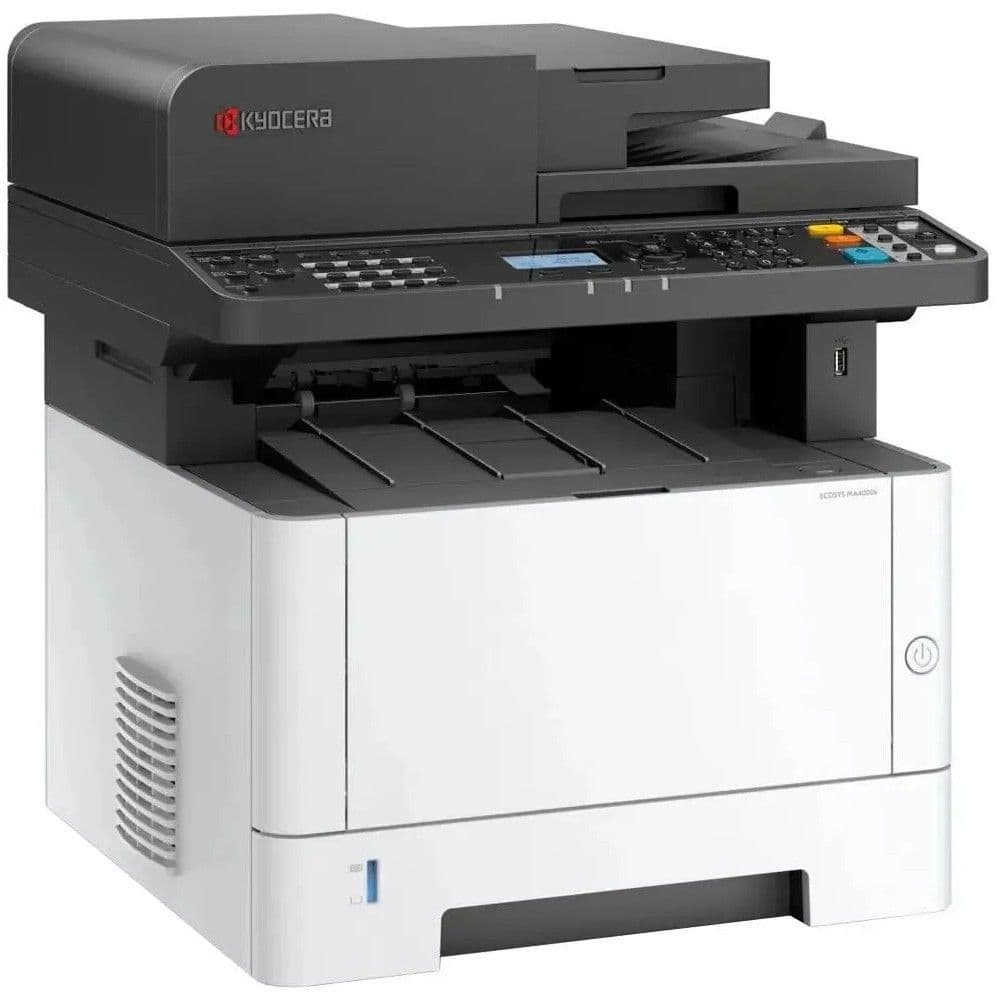 МФУ Kyocera лазерное Ecosys MA4000x А4, АЗИЯ, черно-белая печать, 40 стр/мин, 1200х1200dpi, 1024 МГц, 1024 Мб, 50АПД, 150+100, USB, стартовый картридж (ч/б) 3600 стр, белый корпус (110C143AX0)
