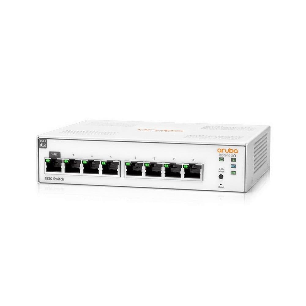 Коммутатор HPE Bad Pack JL810A HPE Коммутатор Aruba Instant On 1830 8G Web-managed fanless Switch