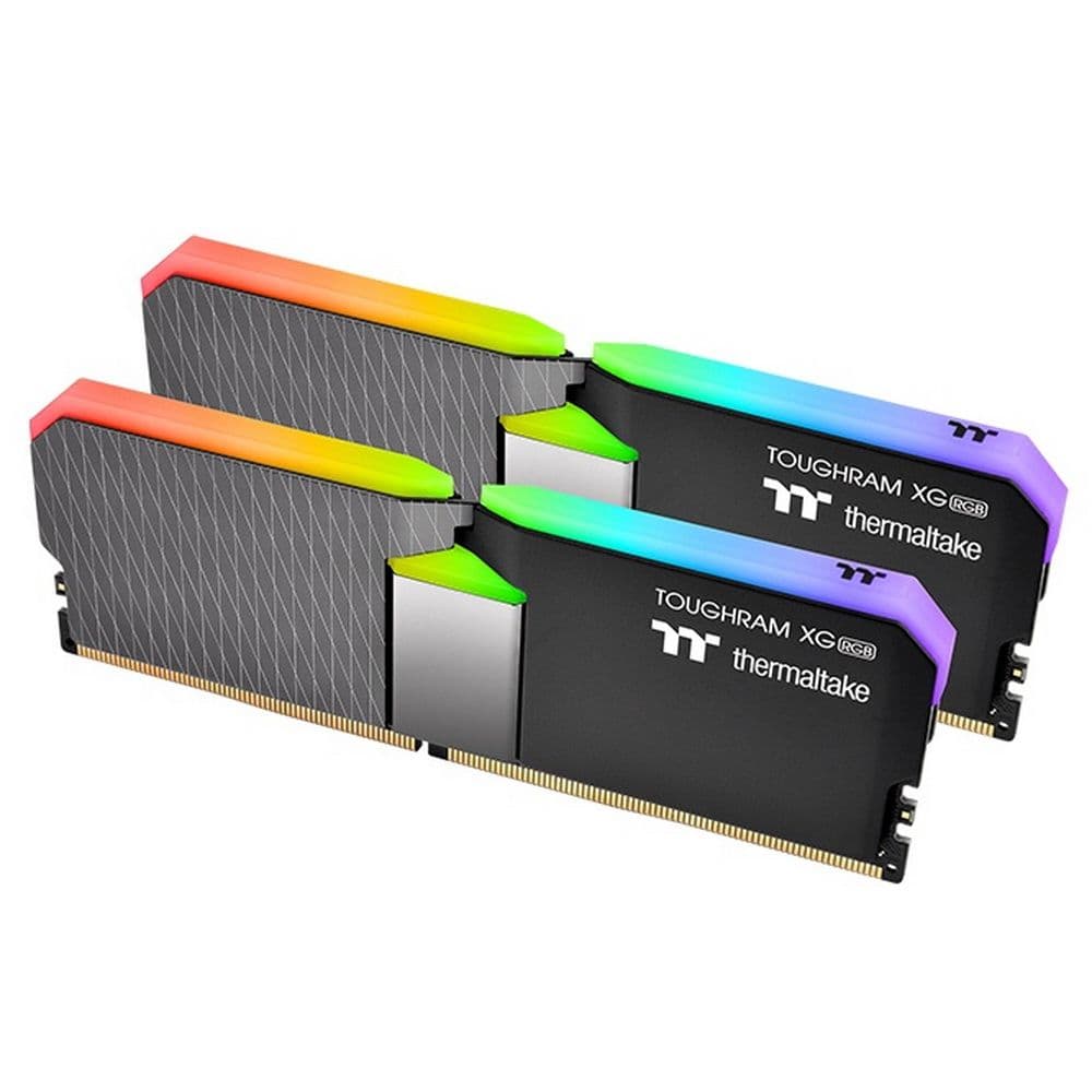 Модуль памяти BP 16GB Thermaltake DDR4 4000 DIMM TOUGHRAM XG RGB Black Gaming Memory R016D408GX2-4000C19A Non-ECC, CL19, 1.35V, Heat Shield, XMP 2.0, Kit (2x8GB), RTL bp