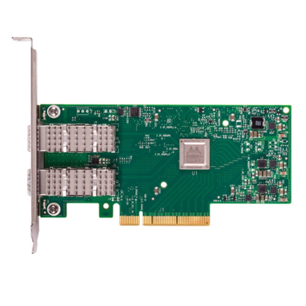 Сетевой адаптер Mellanox Bad Pack MCX4121A-ACAT ConnectX-4 Lx EN Network Interface Card 25GbE Dual-Port SFP28 PCIe3.0 x8 ROHS