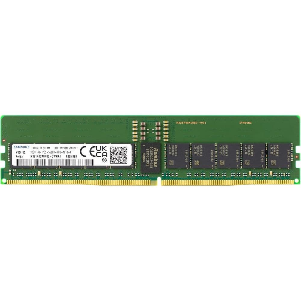 Модуль памяти Samsung 32GB DDR5 M321R4GA0PB0-CWM pull 5600MHz DIMM 1Rx4 Registred ECC