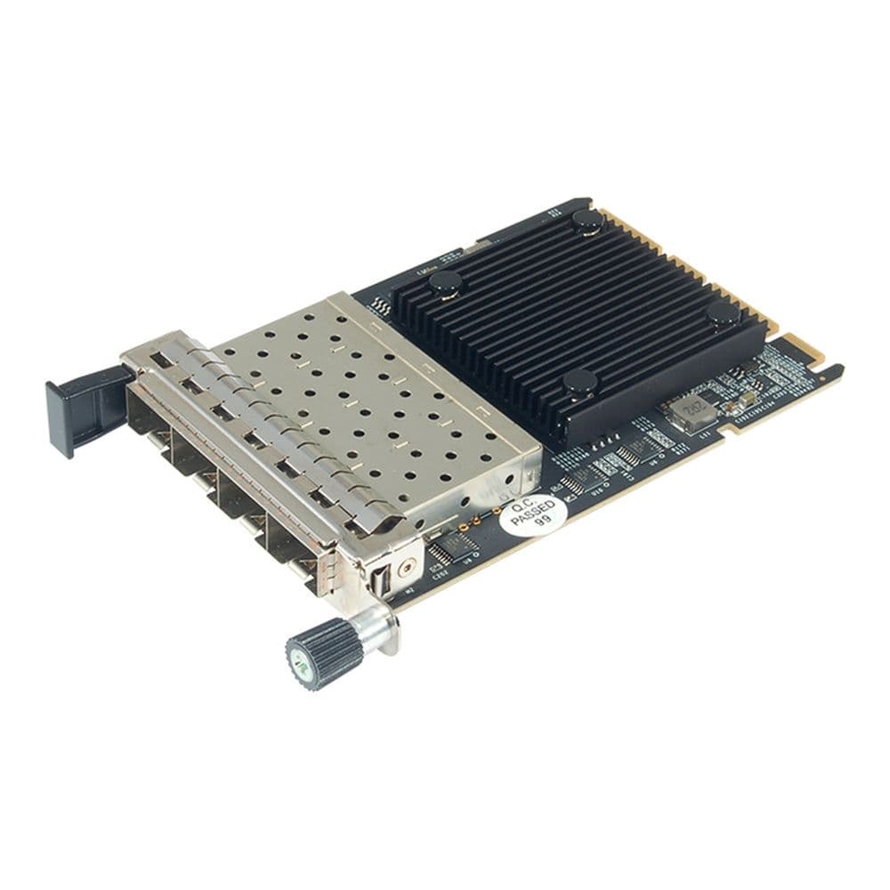 Сетевой адаптер STLab N-840 4x10GbE, PCIe 3.0 x8, SFP+, OCP 3.0, Intel XL710-BM1, Network Adapter