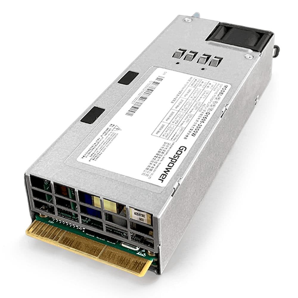 Блок питания серверный Gospower G1505-3200WNA CRPS 3200W Redundant module (ШВГ= 73.5*39*185мм), 80+ Titanium, Input 90-264Vac or HVDC (180-300V), OEM