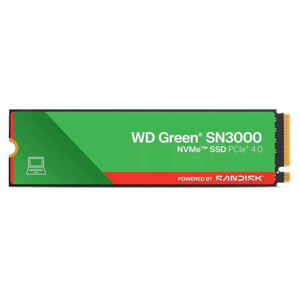 Твердотельный накопитель SSD Western Digital M.2 2280 1TB WD Green WDS100T5G0E
