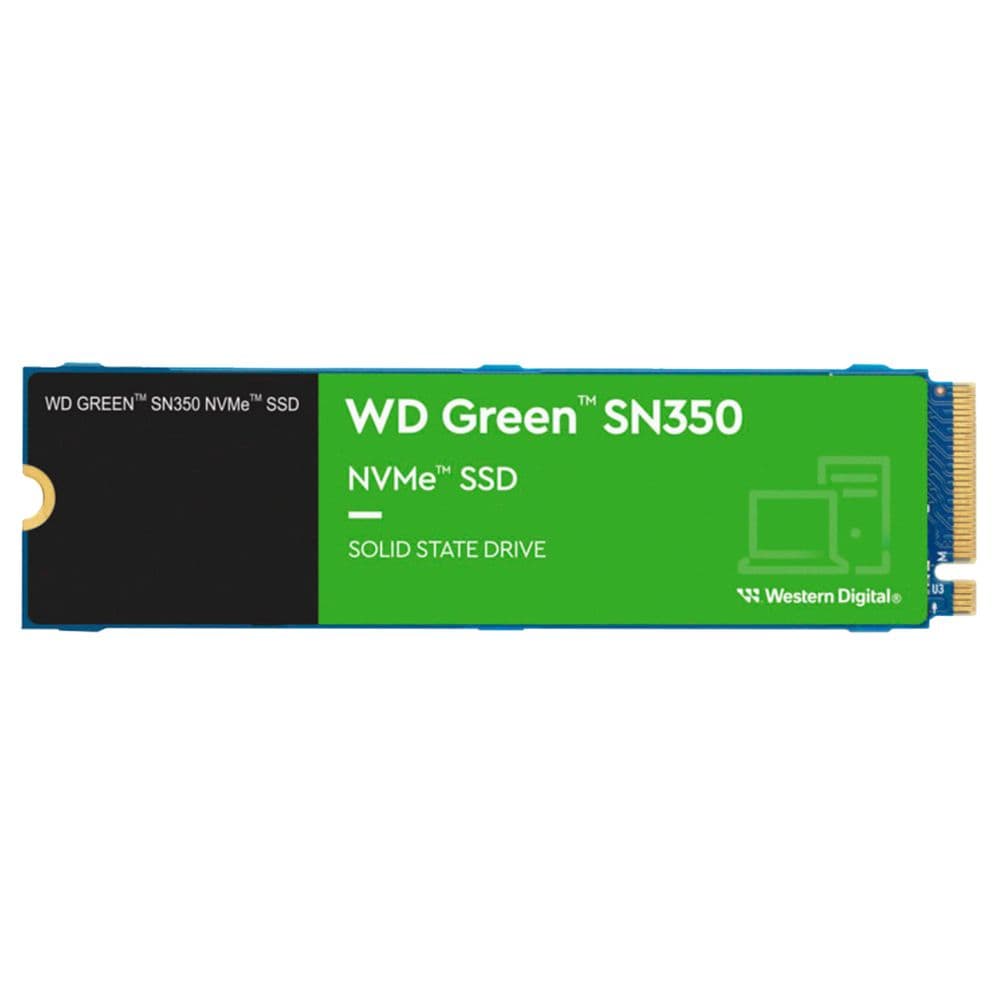 Твердотельный накопитель SSD Western Digital Bad Pack WD Green SN350 WDS500G2GOC 500GB M2.2280 NVMe PCIe Gen3х4