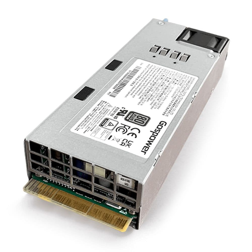 Блок питания серверный Gospower G1302-2400W CRPS 2400W Redundant module (ШВГ= 73.5*40*185мм),), 80+ Titanium, рабочая температура 0 °C…+50 °C, AC/HVDC в DC Vout: +12В и +12В sb, OEM