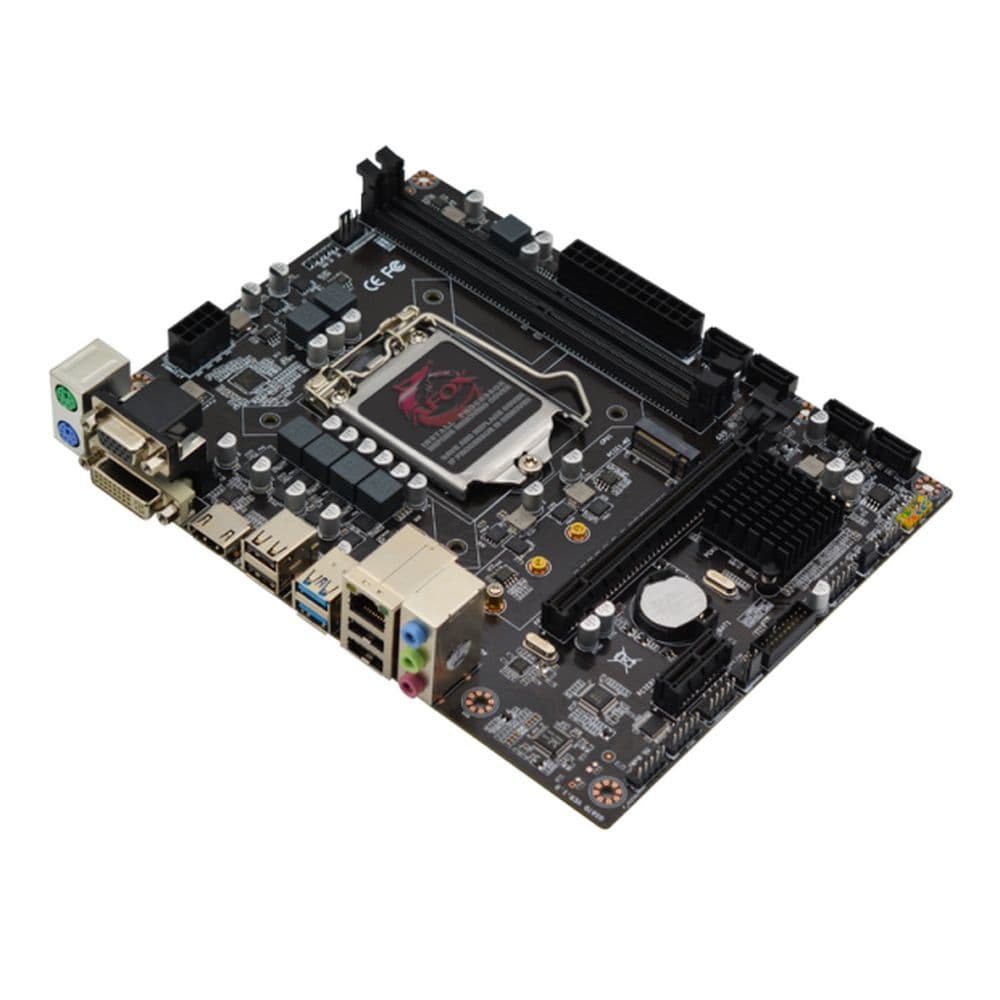 Материнская плата Afox Bad Pack IH510-MA2-V2 LGA1200 mATX 2xDDR4 PCIEx16 PCIEx1 M.2 HDMI DVI VGA