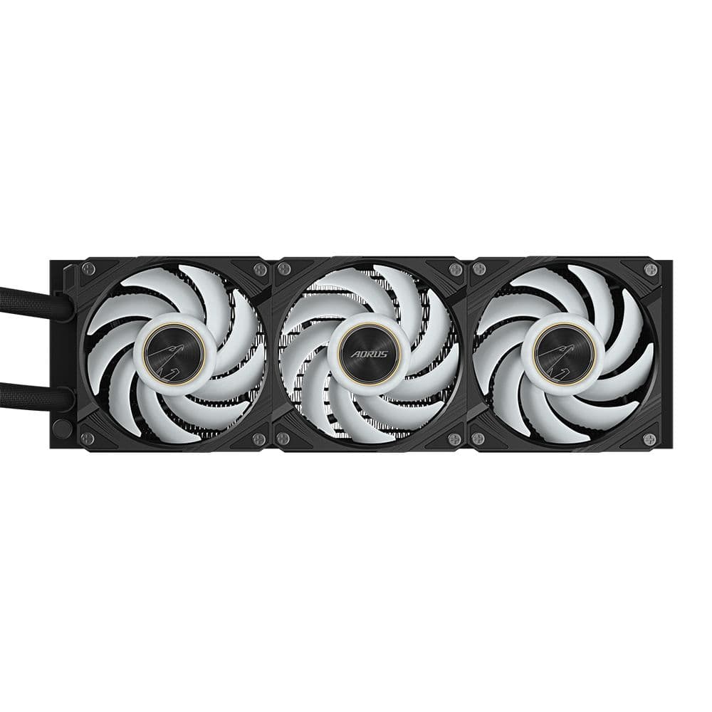 Жидкостная система охлаждения Gigabyte AORUS WATERFORCE X II 360 3 x 120mm ARGB Fan, sTR5, RTL